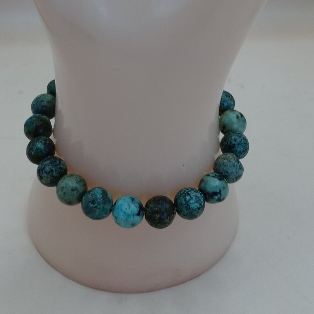 Unisex Natural Stone Bracelet Peruvian Craftsmanship Cusco